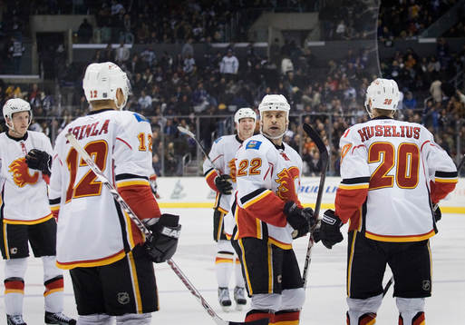 Ishockey, National Hockey League, NHL, LA Kings - Calgary