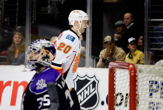 Ishockey, National Hockey League, NHL, LA Kings - Calgary