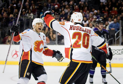 Ishockey, National Hockey League, NHL, LA Kings - Calgary