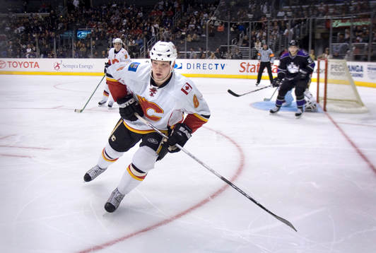 Ishockey, National Hockey League, NHL, LA Kings - Calgary