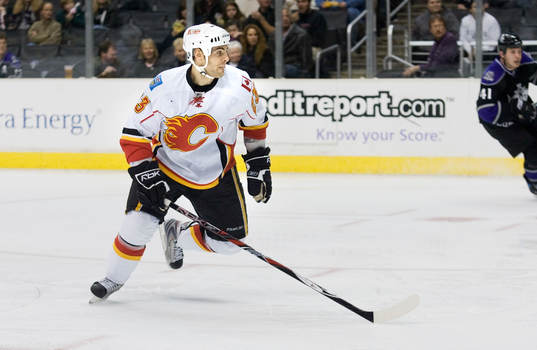 Ishockey, National Hockey League, NHL, LA Kings - Calgary