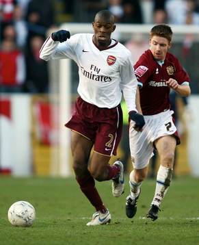 Abou Diaby, Arsenal och James O'Connor, Burnley