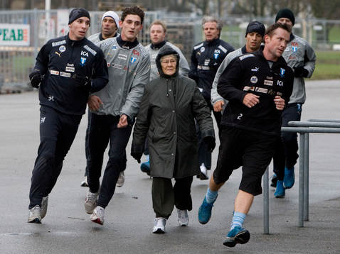 Fotboll, Malmö FF har sin första träning för säsongen.