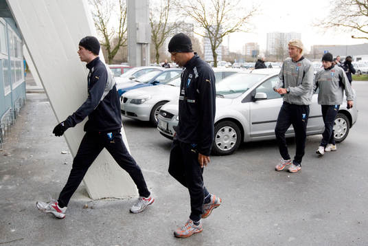 Fotboll, Malmö FF har sin första träning för säsongen.