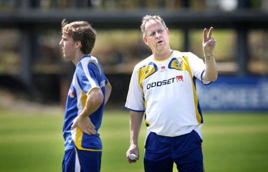 Johan Oremo och Lars Lagerbäck
