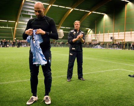 Malmö FF har sin första fotbollsträning för säsongen i