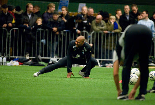 Malmö FF har sin första fotbollsträning för säsongen i