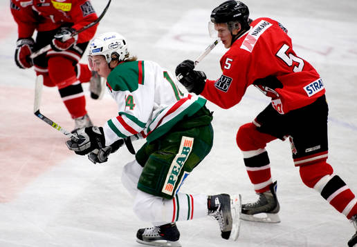Victor Änilane, Rögle och Mikael Jansson, Malmö