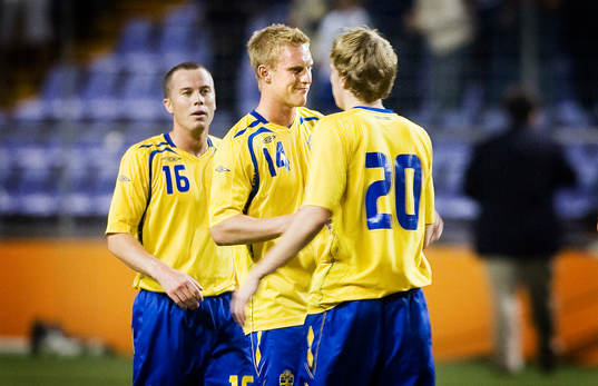 Daniel Andersson, Peter Larsson och Johan Oremo