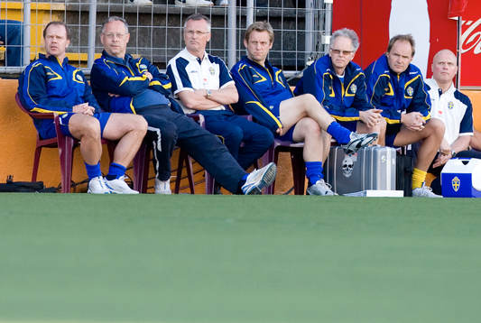 Ledning, bänk. Leif Andersson, Lars Lagerbäck,