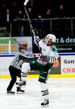 Christofer Löfberg, Rögle, jubel
