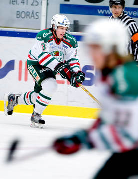 Mathias Sjöberg, Rögle, debut