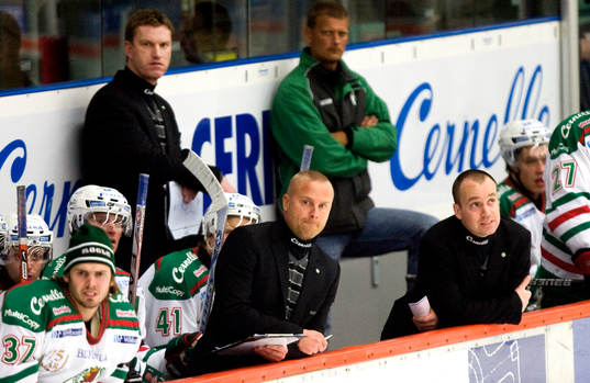 tränartrion Peter Johansson, Michael Johansson och Johan