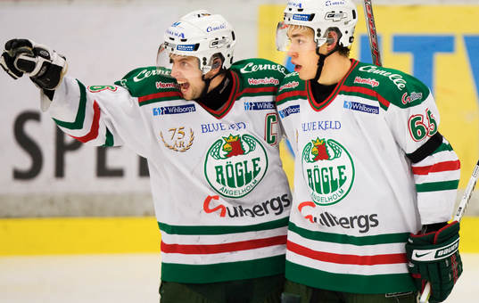 Jakob Johansson och Andrée Persson, jublel