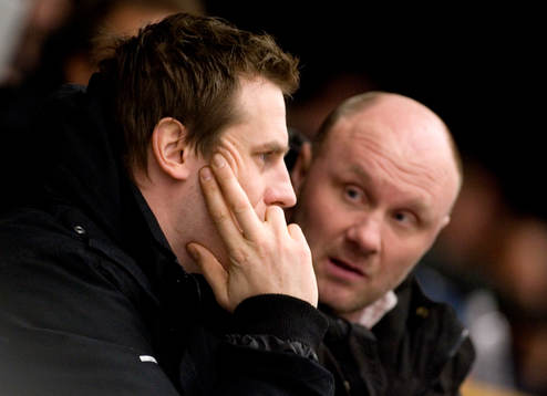 Ville Nieminen och Peter Andersson, sportchef