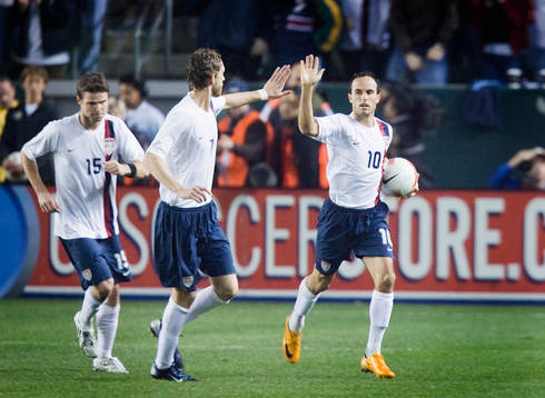 Landon Donovan, USA, jubel