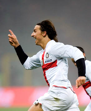 Zlatan Ibrahimovic, Inter, jubel