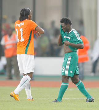 Fotboll, Afrikanska Mästerskapen, Nigeria v