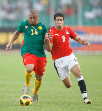 Epalle Joel, Kamerun och Abradou Abdel Moteleb, Egypten