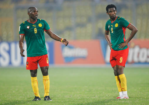 Geremi och Samuel Eto'o, Kamerun