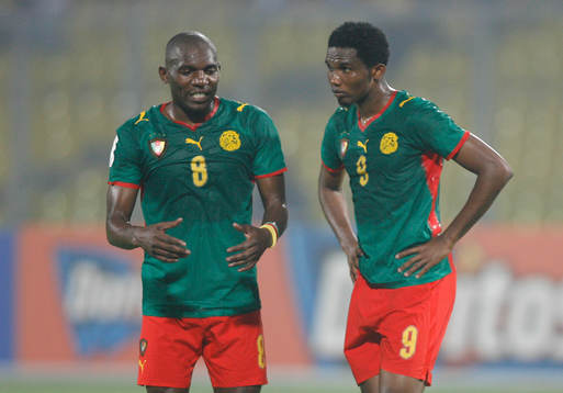 Geremi och Samuel Eto'o, Kamerun