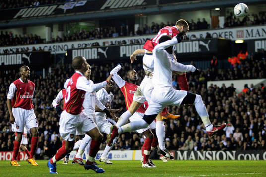 Fotboll, Carling Cup (Engelsk Cup) Semifinal, Tottenham v