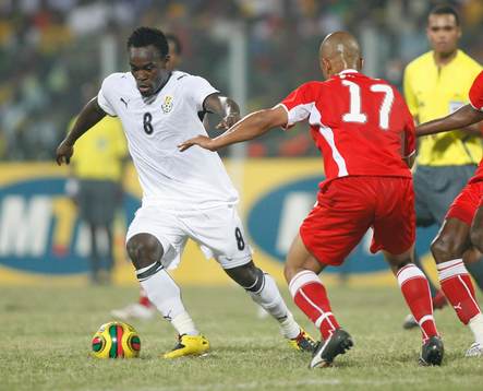 Michael Essien, Ghana och Quinton Norman Jacobs, Namibia