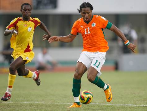 Didier Drogba, Elfenbenskusten och Khaled Adenon, Benin