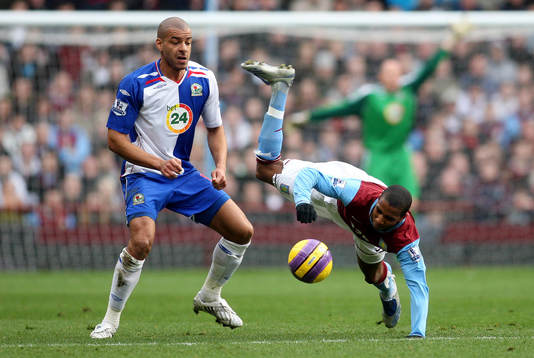 Steven Reid, Blackburn och Ashley Young, Villa
