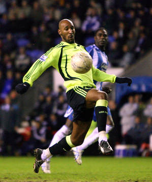 Nicolas Anelka gör första målet för Chelsea
