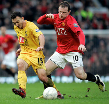 Wayne Rooney och Steed Malbranque