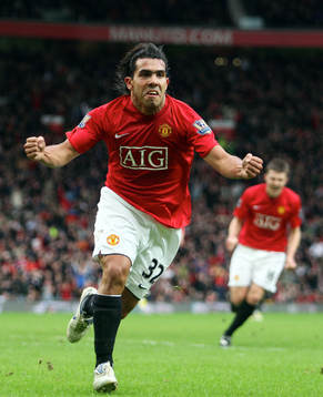 Carlos Tevez, jubel