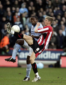 Fotboll, engelsk, FA-cupen, Sheffield United - Manchester