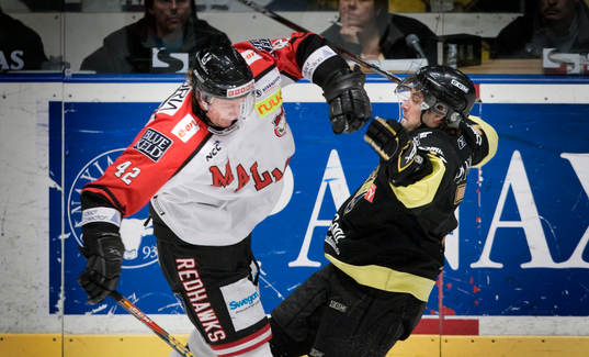 Mikko Eloranta, Malmö, och Daniel Ström, AIK