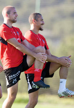 Oskar Rönningberg och Henrik Larsson