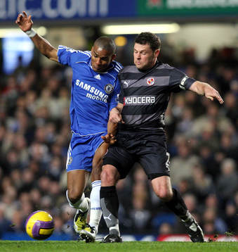 Florent Malouda och Graeme Murty