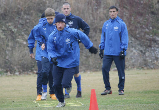 Veli Lampi, Dusan Djuric, Eric Hassli och Alain Rochat