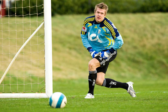 Erik Dahlin, målvakt