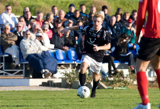 Många hade kommit för att se HIF, här Mathias Unkuri