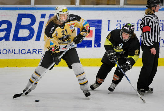 Kira Misikowetz, Lugano och Kathrin Lehmann, AIK