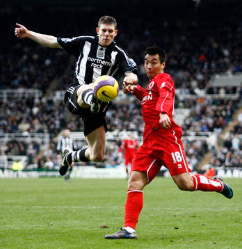 Fotboll, Premier League (Engelsk Liga) Newcastle v