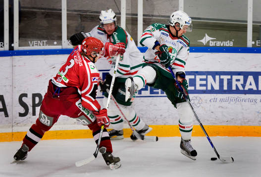 Johan Agu, Almtuna och Fredrik Persson, Rögle