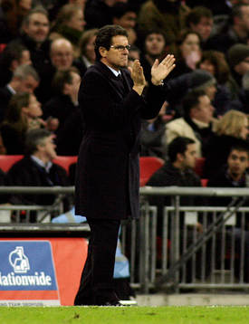 Fabio Capello, tränare, England