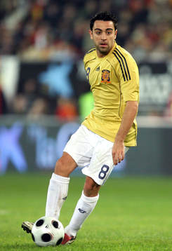 Xavi Hernandez, Spanien