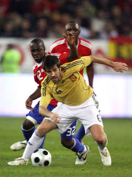 Lassana Diarra, Frankrike och David Albelda, Spanien