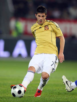David Villa, Spanien