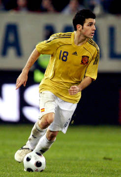 Cesc Fabregas, Spanien