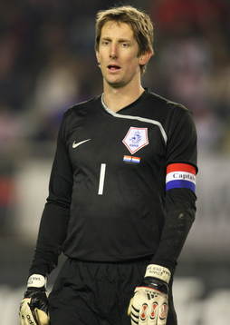 Edwin Van Der Sar, målvakt