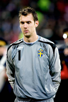 Andreas Isaksson, målvakt, Sverige