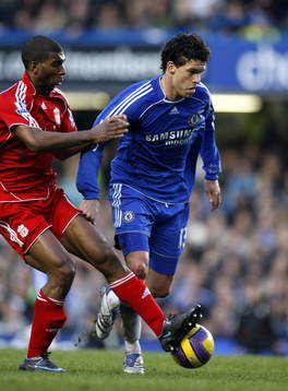 Michael Ballack, Chelsea och Ryan Babel, Liverpool